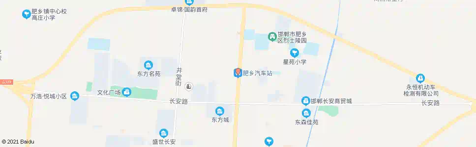 邯郸肥乡新汽车站_公交站地图_邯郸公交_妙搜公交查询2025