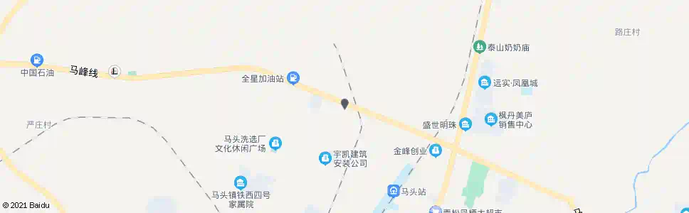 邯郸关东洼村_公交站地图_邯郸公交_妙搜公交查询2025