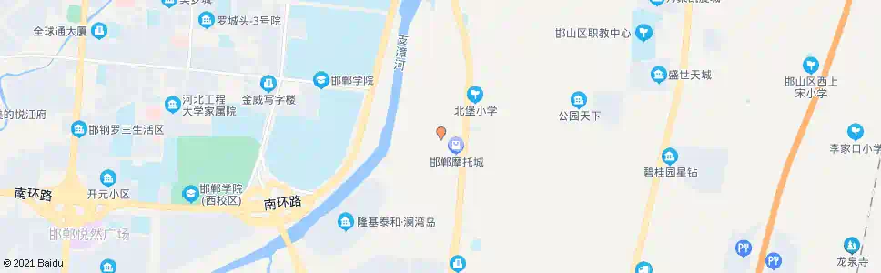 邯郸丛台酒厂_公交站地图_邯郸公交_妙搜公交查询2025