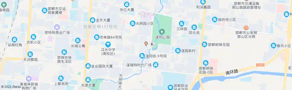 邯郸滏阳街_公交站地图_邯郸公交_妙搜公交查询2025