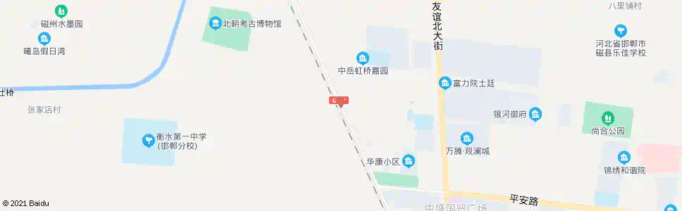邯郸中柳林村北_公交站地图_邯郸公交_妙搜公交查询2025