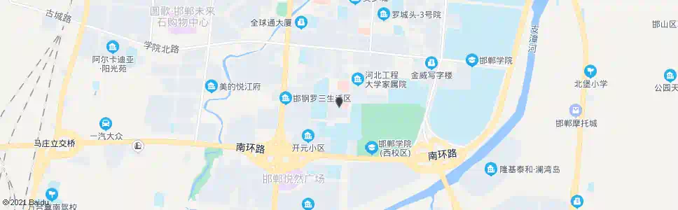 邯郸电力小区_公交站地图_邯郸公交_妙搜公交查询2025