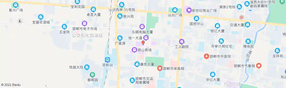 邯郸康德_公交站地图_邯郸公交_妙搜公交查询2025
