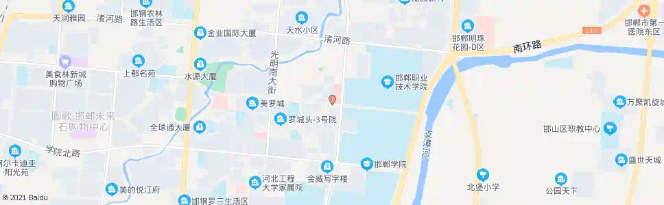 邯郸明仁医院南门_公交站地图_邯郸公交_妙搜公交查询2025