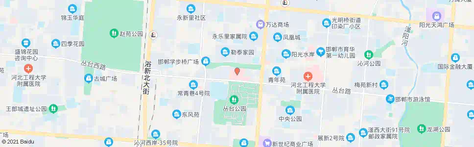 邯郸市一医院_公交站地图_邯郸公交_妙搜公交查询2025