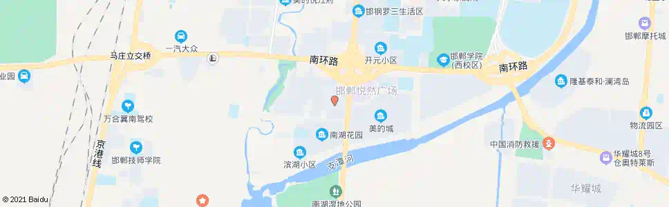 邯郸邯峰电厂小区_公交站地图_邯郸公交_妙搜公交查询2025