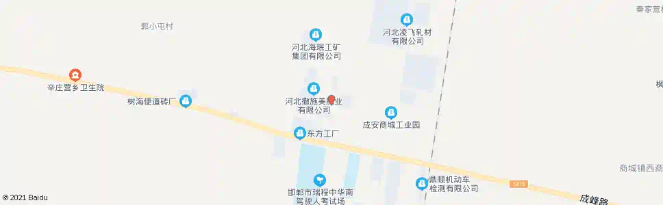 邯郸远见钢构_公交站地图_邯郸公交_妙搜公交查询2025