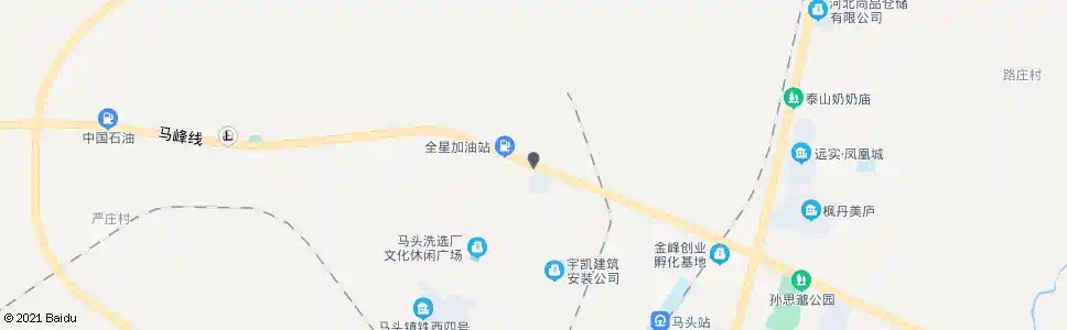 邯郸电厂家属院_公交站地图_邯郸公交_妙搜公交查询2025