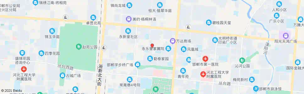 邯郸永平里小区_公交站地图_邯郸公交_妙搜公交查询2025