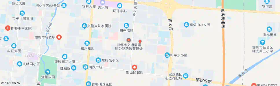 邯郸旭日公司_公交站地图_邯郸公交_妙搜公交查询2025