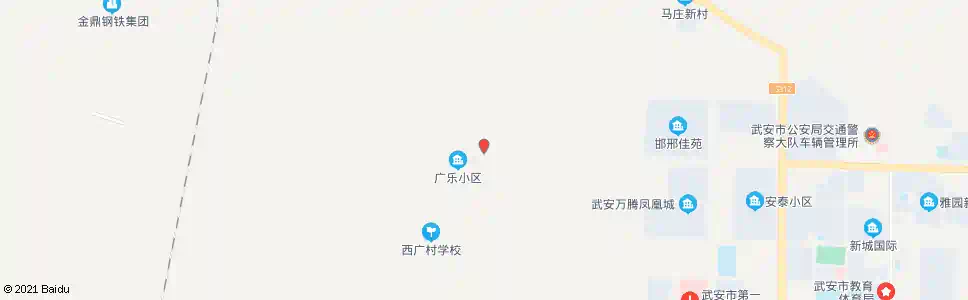 邯郸西村_公交站地图_邯郸公交_妙搜公交查询2025