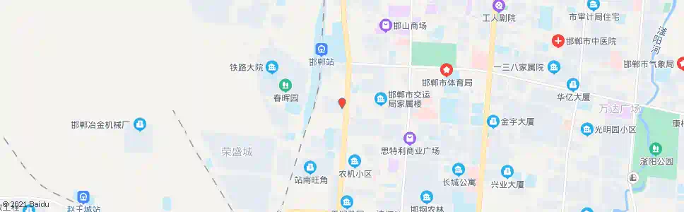 邯郸轻纺城_公交站地图_邯郸公交_妙搜公交查询2025
