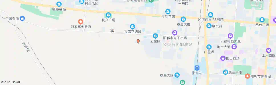 邯郸仁泰医药总部_公交站地图_邯郸公交_妙搜公交查询2025
