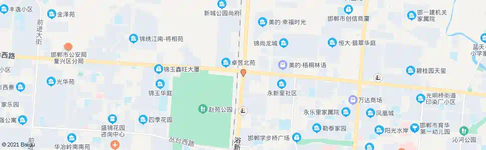 邯郸联防桥_公交站地图_邯郸公交_妙搜公交查询2025
