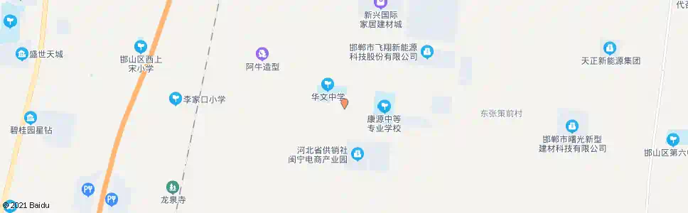 邯郸食品工业园_公交站地图_邯郸公交_妙搜公交查询2025
