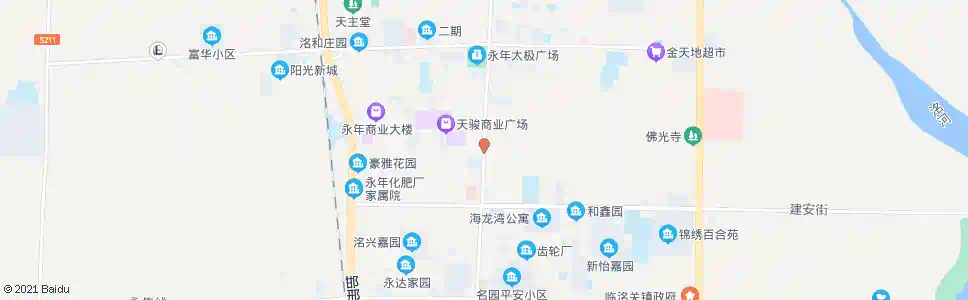 邯郸政府街口_公交站地图_邯郸公交_妙搜公交查询2025