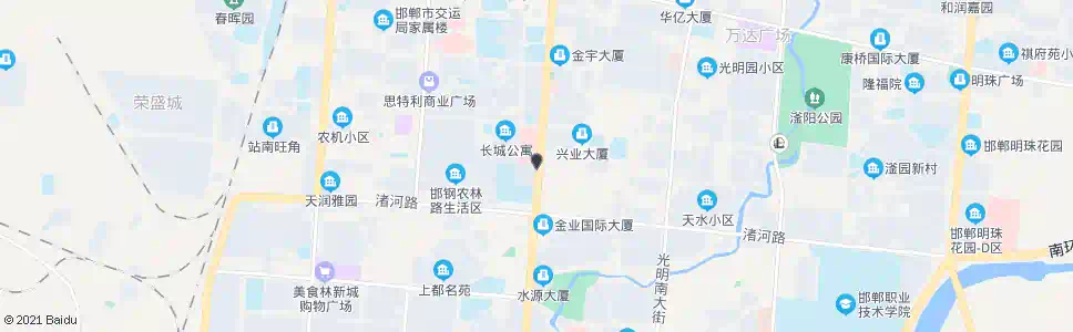 邯郸水院路中华街口_公交站地图_邯郸公交_妙搜公交查询2025