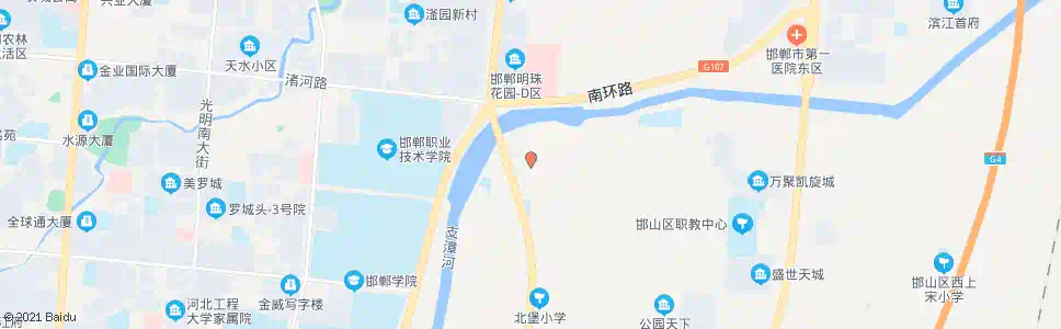 邯郸小北堡_公交站地图_邯郸公交_妙搜公交查询2025