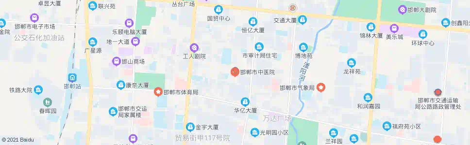 邯郸县中医院_公交站地图_邯郸公交_妙搜公交查询2025