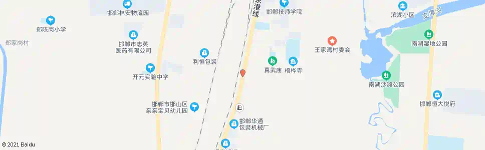 邯郸北张庄_公交站地图_邯郸公交_妙搜公交查询2025
