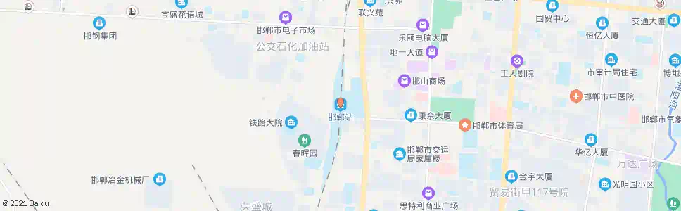 邯郸东环邯临路口_公交站地图_邯郸公交_妙搜公交查询2025
