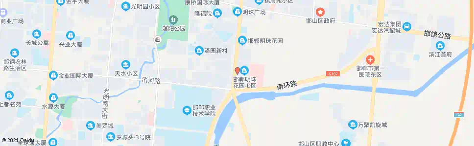 邯郸华仁医药公司_公交站地图_邯郸公交_妙搜公交查询2025