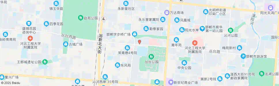 邯郸仁泰医药城_公交站地图_邯郸公交_妙搜公交查询2025