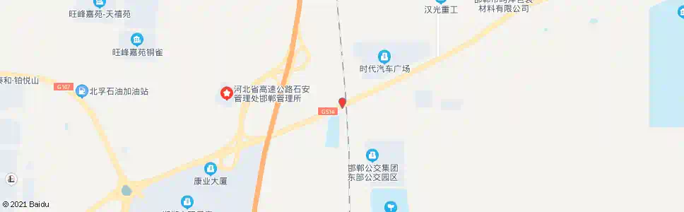 邯郸神农高科园_公交站地图_邯郸公交_妙搜公交查询2025