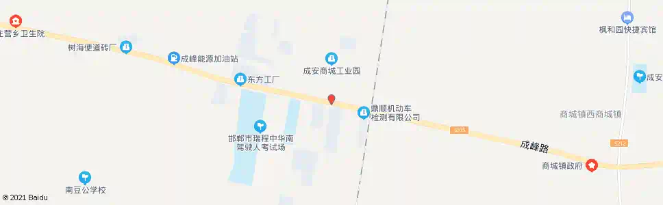 邯郸成安工业园区_公交站地图_邯郸公交_妙搜公交查询2025
