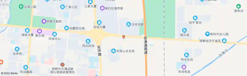 邯郸汉霸庄_公交站地图_邯郸公交_妙搜公交查询2025