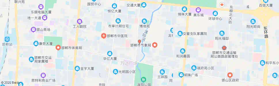 邯郸和平药店_公交站地图_邯郸公交_妙搜公交查询2025