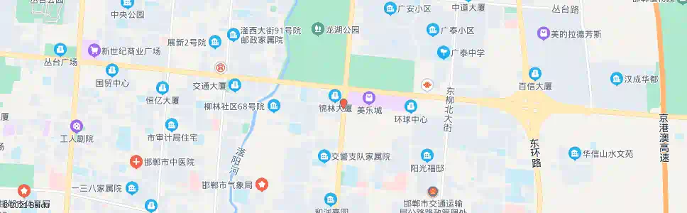 邯郸城建小区_公交站地图_邯郸公交_妙搜公交查询2025
