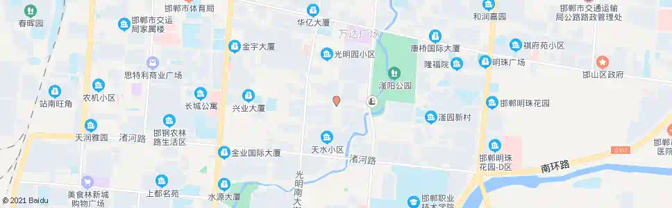 邯郸丝绸厂_公交站地图_邯郸公交_妙搜公交查询2025