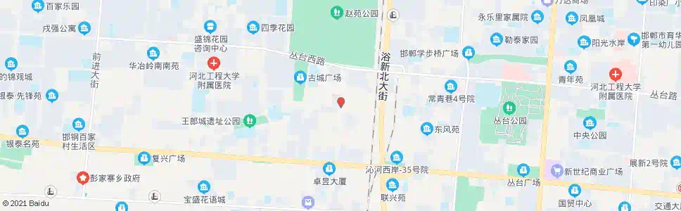邯郸大乘寺_公交站地图_邯郸公交_妙搜公交查询2025