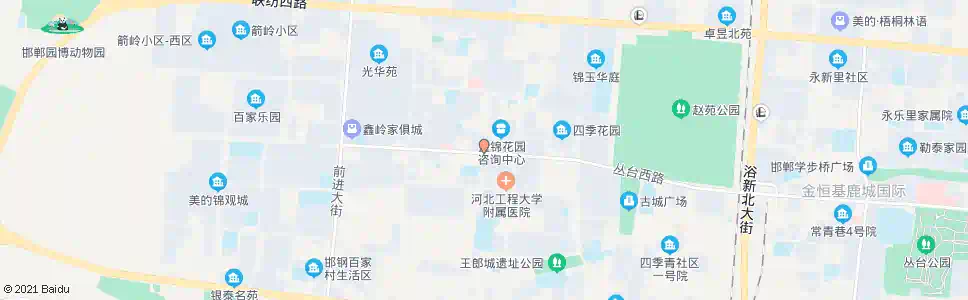 邯郸机务段家属院_公交站地图_邯郸公交_妙搜公交查询2025