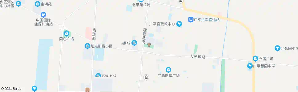 邯郸广平县文化广场_公交站地图_邯郸公交_妙搜公交查询2025