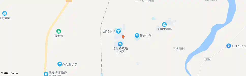 邯郸肉联厂(腾达家电市场)_公交站地图_邯郸公交_妙搜公交查询2025