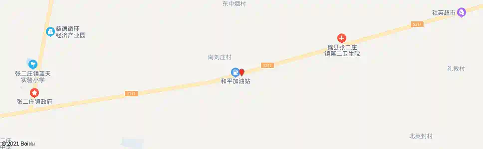 邯郸二水厂_公交站地图_邯郸公交_妙搜公交查询2025