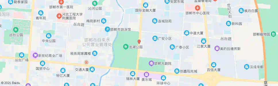 邯郸广安小区_公交站地图_邯郸公交_妙搜公交查询2025