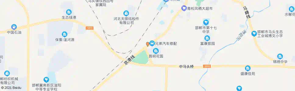 邯郸杏园路口_公交站地图_邯郸公交_妙搜公交查询2025