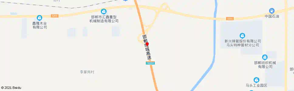 邯郸马头高速路口_公交站地图_邯郸公交_妙搜公交查询2025