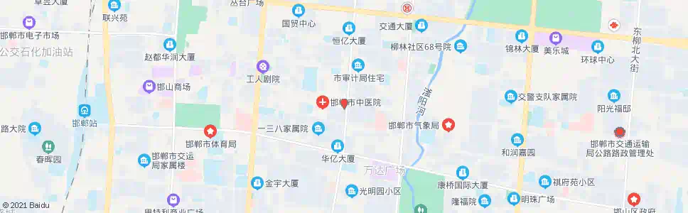 邯郸华隆商场(邯郸书院)_公交站地图_邯郸公交_妙搜公交查询2025