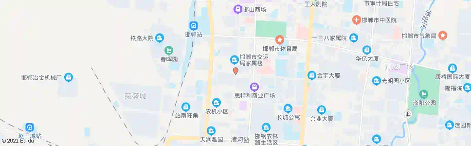 邯郸邯山街贸易路口_公交站地图_邯郸公交_妙搜公交查询2025
