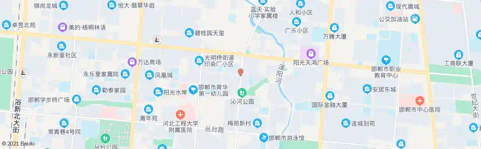 邯郸岭北路口_公交站地图_邯郸公交_妙搜公交查询2025