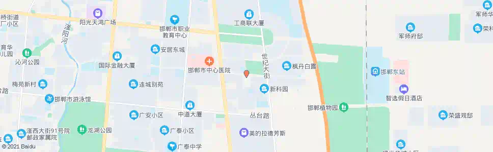 邯郸煤气公司_公交站地图_邯郸公交_妙搜公交查询2025
