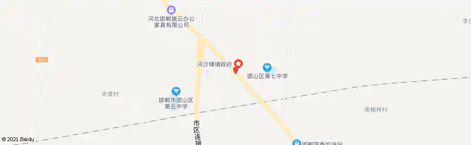 邯郸河沙镇_公交站地图_邯郸公交_妙搜公交查询2025