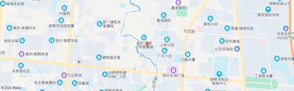 邯郸燕赵茶楼_公交站地图_邯郸公交_妙搜公交查询2025