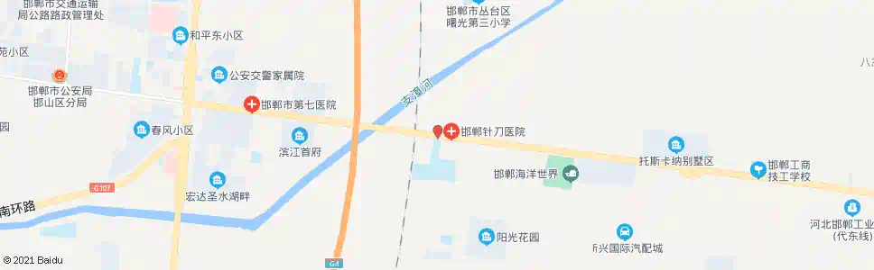 邯郸志成学校_公交站地图_邯郸公交_妙搜公交查询2025