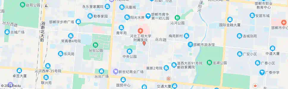邯郸春厂小区_公交站地图_邯郸公交_妙搜公交查询2025
