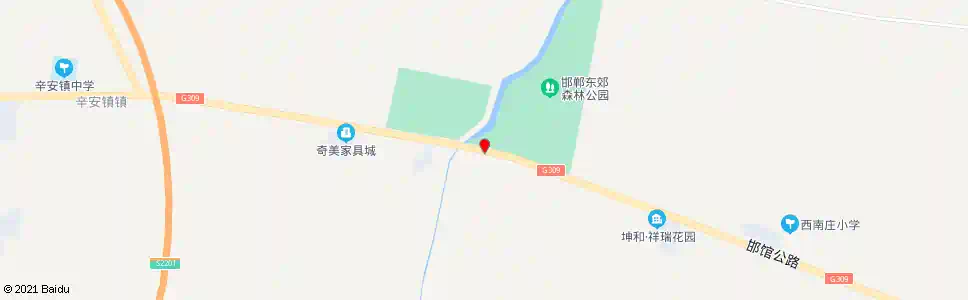 邯郸西杜堡_公交站地图_邯郸公交_妙搜公交查询2025